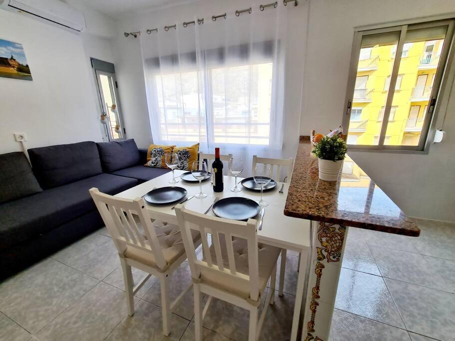 Comodo Apartamento En El Centro De Cullera, Playa 700 Metros Exteriör bild