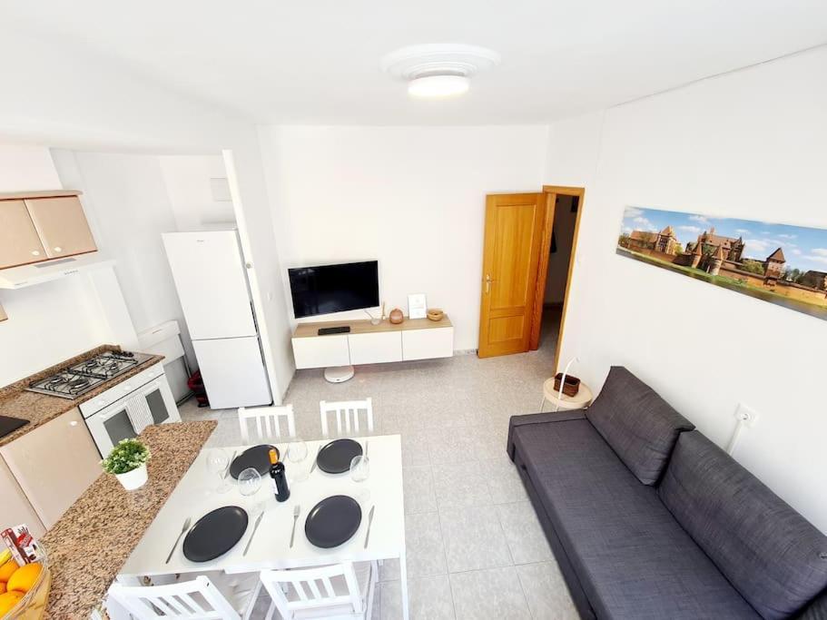 Comodo Apartamento En El Centro De Cullera, Playa 700 Metros Exteriör bild